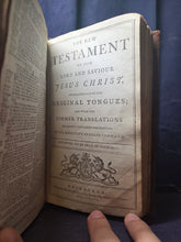 Load image into Gallery viewer, The Holy Bible, Containing the Old and New Testaments, also with the Psalms of David in Metre, 1796-1797. An Early Scottish Bible