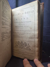 Load image into Gallery viewer, The Holy Bible, Containing the Old and New Testaments, also with the Psalms of David in Metre, 1796-1797. An Early Scottish Bible