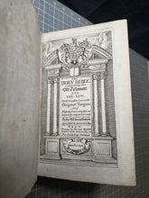 Load image into Gallery viewer, The Holy Bible containing the Old Testament and the New, 1750. Finely Bound in Contemporary Morocco with Early Family Register Notes