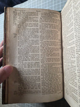 Load image into Gallery viewer, The Holy Bible containing the Old Testament and the New, 1750. Finely Bound in Contemporary Morocco with Early Family Register Notes