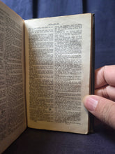 Load image into Gallery viewer, The Holy Bible Containing the Old and the New Testaments, 1822. In a Contemporary Leather Wallet Binding