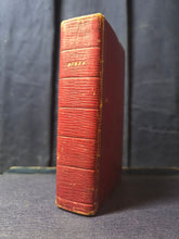 Load image into Gallery viewer, The Holy Bible Containing the Old Testament and the New, 1808. In a Contemporary Leather Wallet Binding, and With Contemporary Woman Ownership