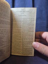 Load image into Gallery viewer, The Holy Bible Containing the Old Testament and the New, 1808. In a Contemporary Leather Wallet Binding, and With Contemporary Woman Ownership