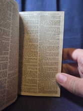 Load image into Gallery viewer, The Holy Bible Containing the Old Testament and the New, 1808. In a Contemporary Leather Wallet Binding, and With Contemporary Woman Ownership