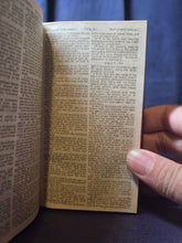 Load image into Gallery viewer, The Holy Bible Containing the Old Testament and the New, 1808. In a Contemporary Leather Wallet Binding, and With Contemporary Woman Ownership