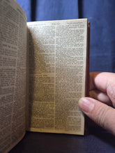 Load image into Gallery viewer, The Holy Bible Containing the Old Testament and the New, 1808. In a Contemporary Leather Wallet Binding, and With Contemporary Woman Ownership