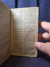Load image into Gallery viewer, The Holy Bible Containing the Old and New Testaments; Bound With; The Psalms of David and Translations and Paraphrases, 1800/1797. Volume 2 of 2. A Pocket Bible with a Contemporary Wallet Binding and Owner Inscriptions
