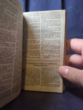 Load image into Gallery viewer, The Holy Bible Containing the Old and New Testaments; Bound With; The Psalms of David and Translations and Paraphrases, 1800/1797. Volume 2 of 2. A Pocket Bible with a Contemporary Wallet Binding and Owner Inscriptions