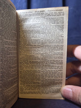Load image into Gallery viewer, The Holy Bible Containing the Old and New Testaments; Bound With; The Psalms of David and Translations and Paraphrases, 1816. Volume 1 of 2. A Pocket Bible, in a Contemporary Wallet Binding