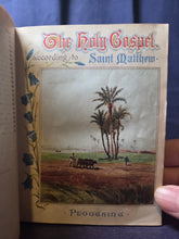 Load image into Gallery viewer, The Pictorial New Testament, Circa 1900. With 57 Color Plates of Illustrations