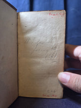 Load image into Gallery viewer, The Devotional Diamond Pocket Bible, Containing The Old Testament and the New, 1821/1816 (But Actually 1826 for both). With 31 Beautiful Plates of Illustration, and in a Beautiful Contemporary Binding