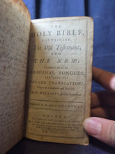 Load image into Gallery viewer, The Holy Bible Containing the Old Testament and The New, 1788. In a Contemporary Fine Binding