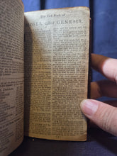 Load image into Gallery viewer, The Holy Bible Containing the Old Testament and The New, 1797. In Two Volumes, With Contemporary Provenance Inscriptions, and Two Copies of the Psalms of David Bound In