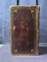 Load image into Gallery viewer, The Holy Bible Containing the Old and New Testaments; Bound With; The Psalms of David and Translations and Paraphrases, 1823. Volume 1 of 2. A Finely Bound Pocket Bible