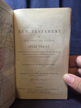 Load image into Gallery viewer, The New Testament, in an Easy Reporting Style of Pitman's Shorthand, Circa 1900