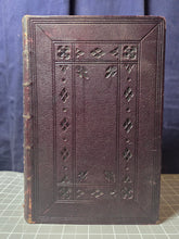 Load image into Gallery viewer, The English Version of the Polyglot Bible Containing the Old and New Testaments, Circa 1880. With Five Beautiful Pages of Color Maps and in a Contemporary Tooled Binding