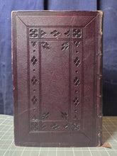 Load image into Gallery viewer, The English Version of the Polyglot Bible Containing the Old and New Testaments, Circa 1880. With Five Beautiful Pages of Color Maps and in a Contemporary Tooled Binding