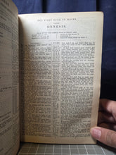 Load image into Gallery viewer, The English Version of the Polyglot Bible Containing the Old and New Testaments, Circa 1880. With Five Beautiful Pages of Color Maps and in a Contemporary Tooled Binding