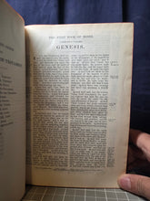 Load image into Gallery viewer, The Holy Bible containing the Old and New Testaments. 1898. In a Presentation Binding for Franklin Wiseman, gifted by the Bishop of Madras. With 12 Pages of Color Maps