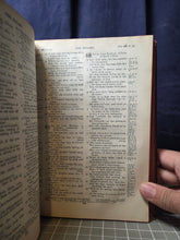 Load image into Gallery viewer, The Holy Bible containing the Old and New Testaments. 1898. In a Presentation Binding for Franklin Wiseman, gifted by the Bishop of Madras. With 12 Pages of Color Maps