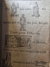 Load image into Gallery viewer, A Curious Hieroglyphick Bible, or Select Passages in the Old and New Testaments, 1791. Over 120 Pages of Rustic Woodcuts