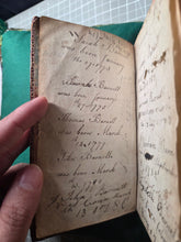 Load image into Gallery viewer, The Book of Common Prayer; Bound With; The Holy Bible containing the Old Testament and the New; Bound With; The Whole Book of Psalms, 1765/1766. With a Beautiful Contemporary Binding and Early Family Register