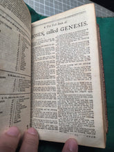 Load image into Gallery viewer, The Book of Common Prayer; Bound With; The Holy Bible containing the Old Testament and the New; Bound With; The Whole Book of Psalms, 1765/1766. With a Beautiful Contemporary Binding and Early Family Register