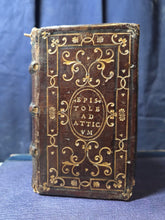 Load image into Gallery viewer, M.T. Ciceronis Epistolæ ad Atticum, Brutum, &amp; Q. fratrem, 1546. An Early Cicero in an Original Italian Gilt Tooled Binding