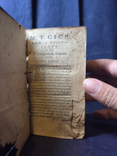 Load image into Gallery viewer, M.T. Ciceronis Epistolæ ad Atticum, Brutum, &amp; Q. fratrem, 1546. An Early Cicero in an Original Italian Gilt Tooled Binding
