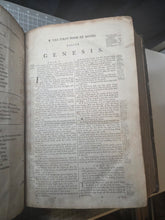 Load image into Gallery viewer, The Holy Bible containing the Old and the New Testaments, 1793. An Early and Large Folio Bible