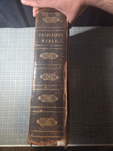 Load image into Gallery viewer, The New Evangelical Family Bible or, a complete Paraphrase, Exposition, and Commentary on the Holy Scriptures of the Old and New Testaments, 1793(?). A Folio Bible with 90 Massive Plates of Illustration