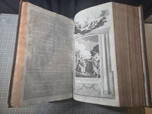 Load image into Gallery viewer, The New Evangelical Family Bible or, a complete Paraphrase, Exposition, and Commentary on the Holy Scriptures of the Old and New Testaments, 1793(?). A Folio Bible with 90 Massive Plates of Illustration