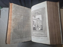Load image into Gallery viewer, The New Evangelical Family Bible or, a complete Paraphrase, Exposition, and Commentary on the Holy Scriptures of the Old and New Testaments, 1793(?). A Folio Bible with 90 Massive Plates of Illustration
