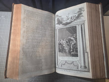 Load image into Gallery viewer, The New Evangelical Family Bible or, a complete Paraphrase, Exposition, and Commentary on the Holy Scriptures of the Old and New Testaments, 1793(?). A Folio Bible with 90 Massive Plates of Illustration