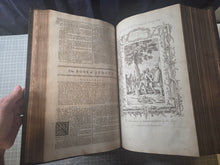 Load image into Gallery viewer, The Universal Family Bible, or Christian's Divine Library. Containing the Sacred Text of the Old and New Testament, 1775. A Beautiful Folio Bible With 100 Engraved Maps and Plates, and in a Contemporary Binding