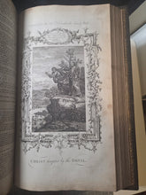 Load image into Gallery viewer, The Universal Family Bible, or Christian's Divine Library. Containing the Sacred Text of the Old and New Testament, 1775. A Beautiful Folio Bible With 100 Engraved Maps and Plates, and in a Contemporary Binding