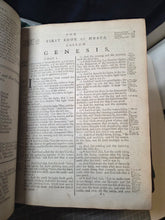 Load image into Gallery viewer, The Book of Common Prayer; Bound With; The Holy Bible Containing the Old and New Testament; Bound With; The Whole Book of Psalms, 1770/1775/1771. A Folio Bible in a Beautifully Tooled Contemporary Binding