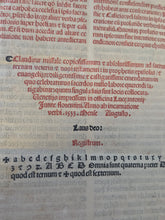 Load image into Gallery viewer, Missale Romanum, 1533. A Giunta Imprint Illustrated With Hundreds of Woodcuts