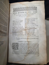 Load image into Gallery viewer, The Text of the New Testament of Jesus Christ; Bound With: A Defense of the Sincere and True Translation of the Holy Scriptures, 1633. Fulke’s Famed New Testament and Treatise on Protestant Translations. With Contemporary Boards