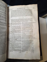 Load image into Gallery viewer, The Text of the New Testament of Jesus Christ; Bound With: A Defense of the Sincere and True Translation of the Holy Scriptures, 1633. Fulke’s Famed New Testament and Treatise on Protestant Translations. With Contemporary Boards