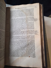 Load image into Gallery viewer, The Text of the New Testament of Jesus Christ; Bound With: A Defense of the Sincere and True Translation of the Holy Scriptures, 1633. Fulke’s Famed New Testament and Treatise on Protestant Translations. With Contemporary Boards