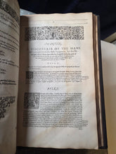 Load image into Gallery viewer, The Text of the New Testament of Jesus Christ; Bound With: A Defense of the Sincere and True Translation of the Holy Scriptures, 1633. Fulke’s Famed New Testament and Treatise on Protestant Translations. With Contemporary Boards