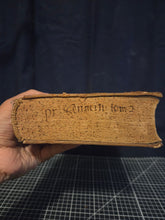 Load image into Gallery viewer, Practicae Medicinae Tertius, 1632. The Third of Six Volumes from Sennert’s Massive Medical Dictionary, Focusing on Diseases of the Stomach and More