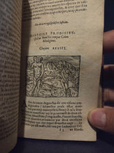 Load image into Gallery viewer, Histoires Prodigieuses Extraictes de Plusieurs Famaux Autheurs, 1595. A Rare and Fantastical Collection of Tales about Monsters, Demons, Extraordinary Events, and More, with Almost 100 Woodcuts