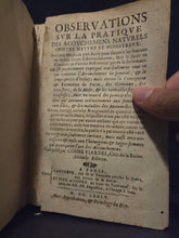 Load image into Gallery viewer, Observations Sur la Pratique des Acouchemens Naturels, Contre Nature et Monstreux, 1674. An Illustrated Medical Guide to Childbirth, With Numerous Engravings of Infants and More