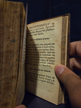 Load image into Gallery viewer, Secrets Touchant la Medicine; Bound With; Plusieurs secrets rares et curieux; Bound With; Le Medecin des-interressé, 1668/1708/1695. A Unique Sammelband of Medical Works, including Texts on Metallurgy, Economics, and More