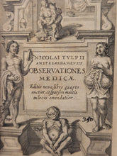 Load image into Gallery viewer, Observationes Medicae, 1672. Tulp’s “Book of Monsters” with 20 Engravings Including Animals and More