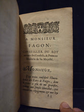 Load image into Gallery viewer, Nouveau Systeme des Eaux Minerales de Forges, 1699. On Mineral Waters and Disease, with Three Full Page Engravings