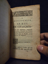 Load image into Gallery viewer, Secrets et Remedes Eprouvez: dont les préparations ont et́é faites au Louvre, de l'ordre du roy, 1697. The First Edition of Rousseau’s Remedies and Research, Including Laudanum