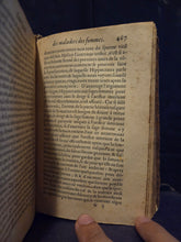 Load image into Gallery viewer, Trois Livres Appartenant aux Infirmitez et Maladies des Femmes, 1582. A Rare First Edition of This Pioneering Treatise and Medical Textbook on Women’s Diseases